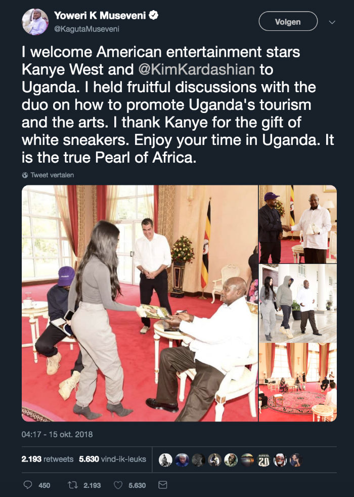 president-oeganda-kim-kardashian