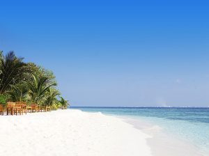 Tropisch-eiland-Malediven